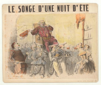 Ambroise Thomas - 《仲夏夜之梦》 - Charles Battaille 饰福斯塔夫 作者 尤金·巴塔耶（Eugene Battaille）