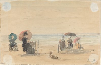 遮阳板，特鲁瓦 作者 尤金·布丹