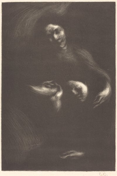 向托尔斯泰致敬 作者 欧仁·卡里尔（EugèneCarrière）