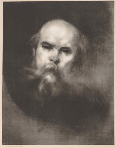 保罗·韦尔兰（Paul Verlaine），1896年。 作者 欧仁·卡里尔（EugèneCarrière）