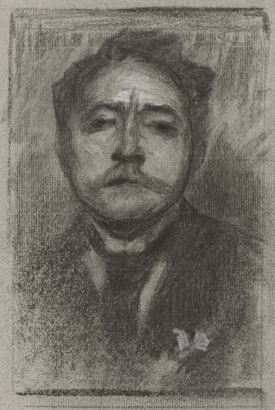 让-阿雅尔贝特肖像 作者 欧仁·卡里尔（EugèneCarrière）
