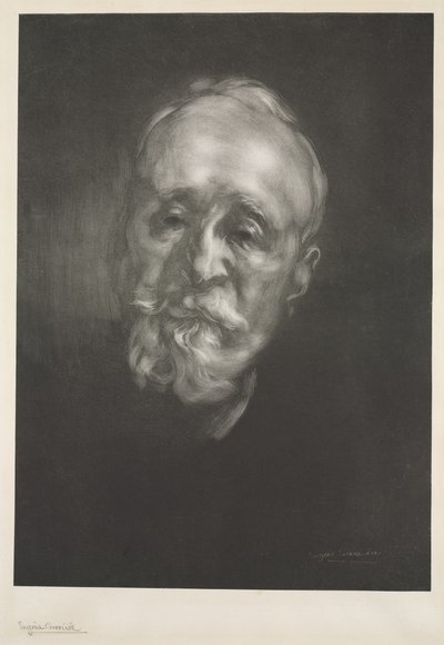 卡维尼斯大街（Puvis de Chavannes），1897年。 作者 欧仁·卡里尔（EugèneCarrière）