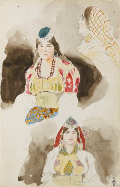 摩洛哥旅行相册 作者 尤金·德拉克洛瓦