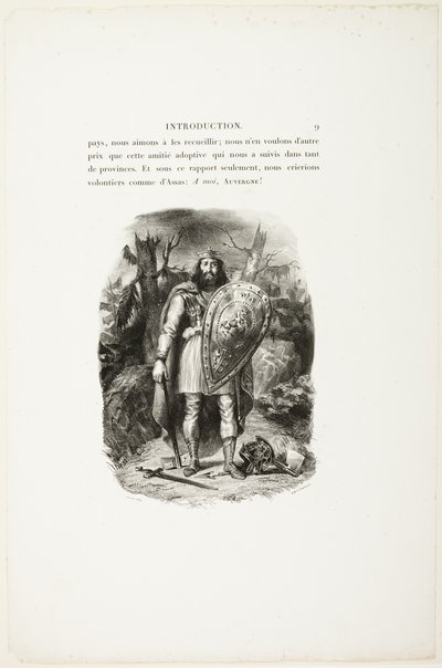 Vercingétorix 作者 尤金·德拉克洛瓦