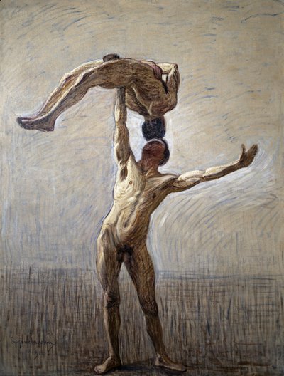 运动员，1912年 作者 尤金·杨松