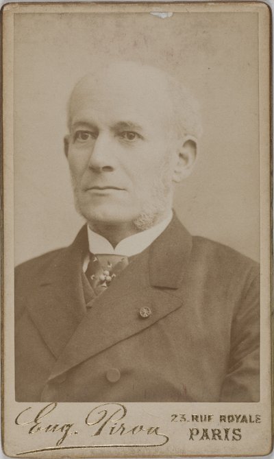 康斯坦丁-路易-让-本杰明-若雷（1823-1889 年）（海军上将、外交家、政治家）肖像 作者 尤金·皮鲁（Eugene Pirou）