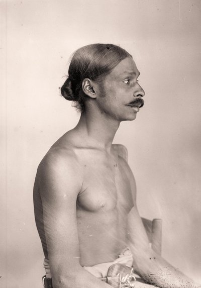 斯里兰卡人的肖像，c.1890 作者 欧仁·特鲁塔（EugèneTrutat）