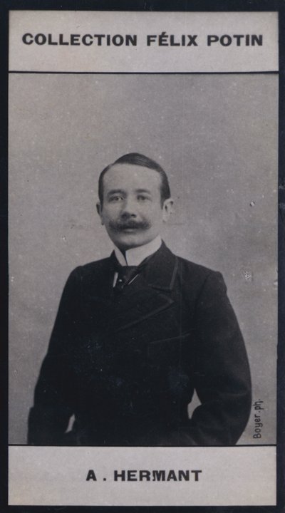 阿贝尔-赫尔曼特（1862年）（黑白照片）。 作者 欧洲摄影师