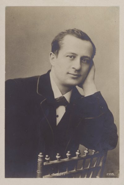 Alexander Siloti，俄罗斯钢琴家，指挥和作曲家。 作者 欧洲摄影师
