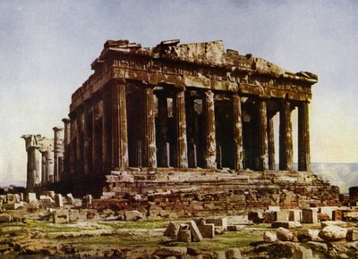 Athens, the Parthenon (photo) 作者 欧洲摄影师