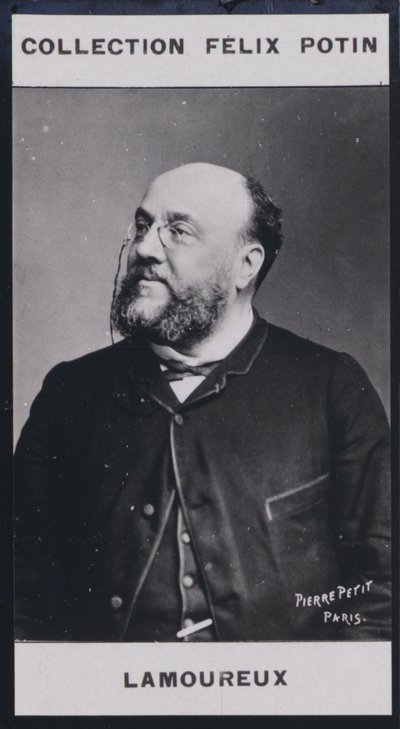 查尔斯-拉穆勒（1834-1899）（黑白照片）。 作者 欧洲摄影师