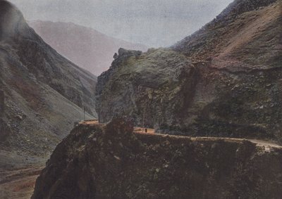 在Lars和Kasbeck之间，Georgie军事道路 作者 欧洲摄影师