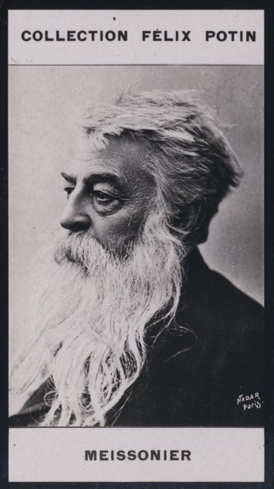 Ernest Meissonnier (1815-1891) (b/w photo) 作者 欧洲摄影师