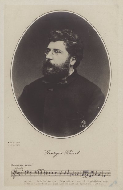 法国作曲家Georges Bizet 作者 欧洲摄影师