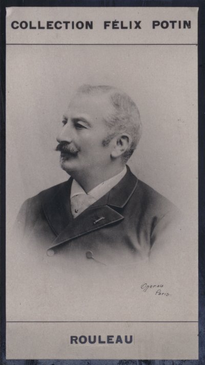 Georges Rouleau (1848) (黑白照片) 作者 欧洲摄影师