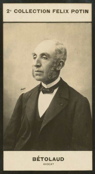 Jacques-Alexandre Betolaud, 律师 作者 欧洲摄影师