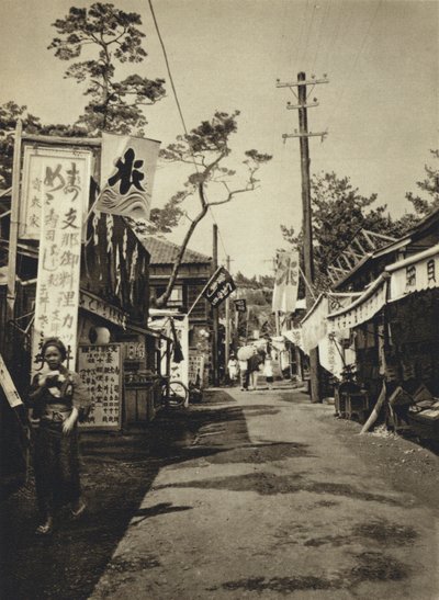日本，江之岛（黑白照片） 作者 欧洲摄影师