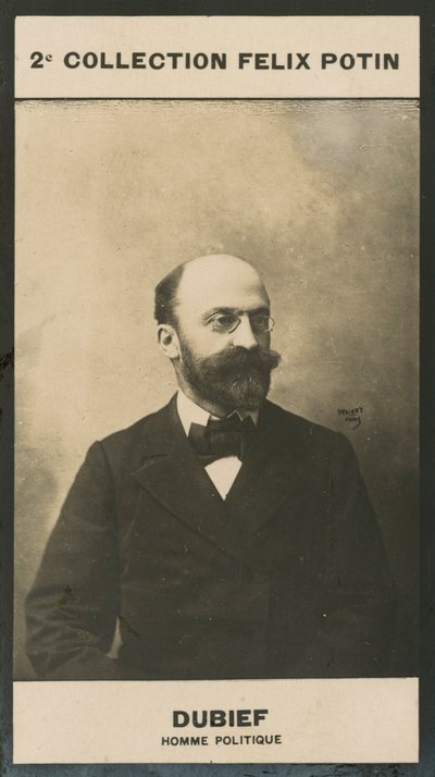 政治家Jean-Baptiste-Fernand Dubief 作者 欧洲摄影师