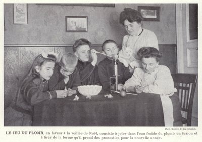 Le Jeu Du Plomb (b/w photo) 作者 欧洲摄影师