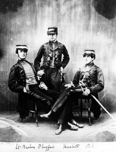 中尉Bailey，Playfair和Haslitt，1860年 作者 欧洲摄影师