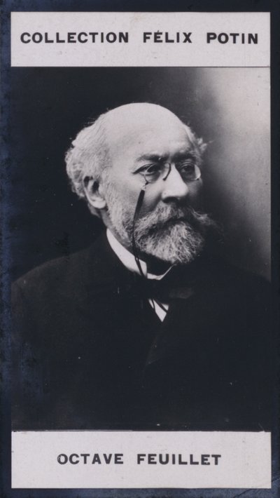 奥克塔夫-费耶（1821-1890）（黑白照片）。 作者 欧洲摄影师