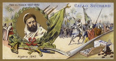 Abdelkader El Djezairi，阿尔及利亚苏菲圣徒和军事领袖，1840年 作者 欧洲学校