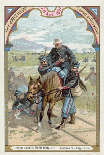 Velestino战役，Greco-Yurkish战争，1897年4月28日 作者 欧洲学校