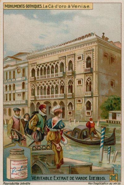 Ca dOro（Palazzo Santa Sofia）在威尼斯 作者 欧洲学校