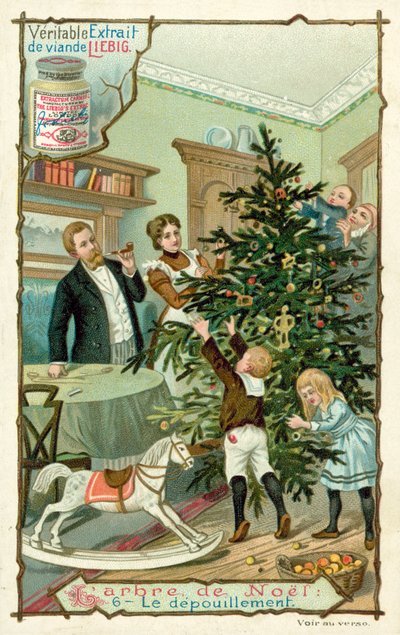 Christmas tree (chromolitho) 作者 欧洲学校