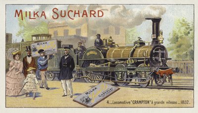Crampton高速机车，1852年 作者 欧洲学校