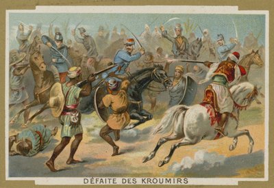 1881年，法国突尼斯击败了Kroumirs 作者 欧洲学校