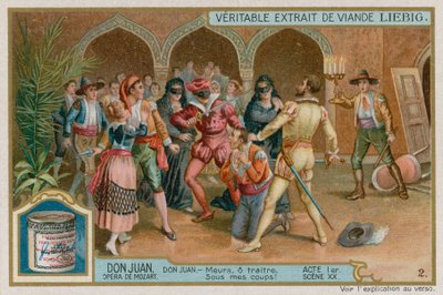 Don Giovanni Blames Leporello 作者 欧洲学校