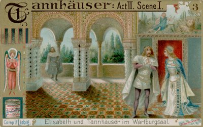伊丽莎白和Tannhauser 作者 欧洲学校