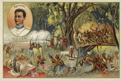 Emilio Aguinaldo，菲律宾革命领袖和政治家 作者 欧洲学校