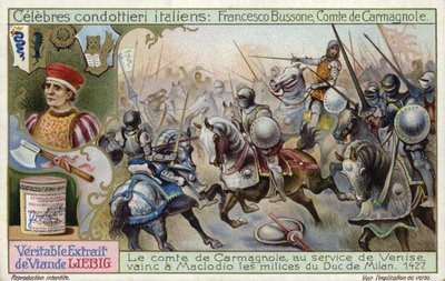 卡尔马尼奥拉伯爵Francesco Bussone 作者 European School