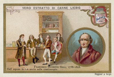 Franz Joseph Gall，德国神经解剖学家和生理学家 作者 欧洲学校
