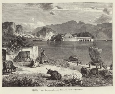 意大利 - 马焦雷湖，与Isola Bella和Isola dei Pescatori 作者 European School