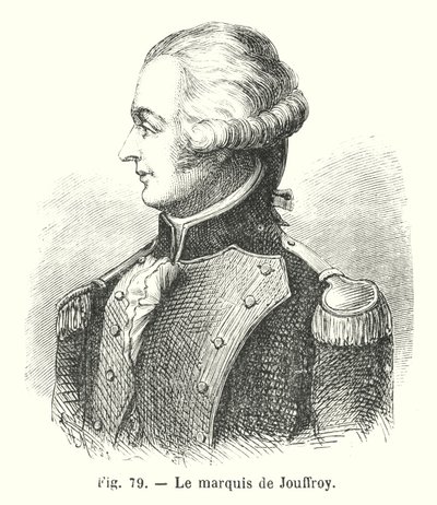 Marquis de Jouffroy (雕刻) 作者 欧洲学校