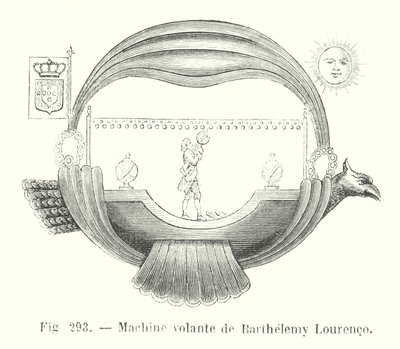 机器 volante de Barthelemy Lourenco （雕刻） 作者 欧洲学校