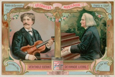 Pablo de Sarasate和Liszt 作者 欧洲学校