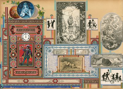 Sammelsurium 第九卷页面（印刷品） 作者 欧洲学校