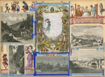 Sammelsurium 第六卷页面（印刷品） 作者 欧洲学校