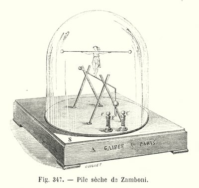 Pile seche de Zamboni (雕刻) 作者 欧洲学校