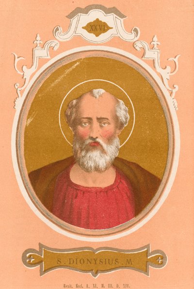 S Dionysius M. 作者 欧洲学校