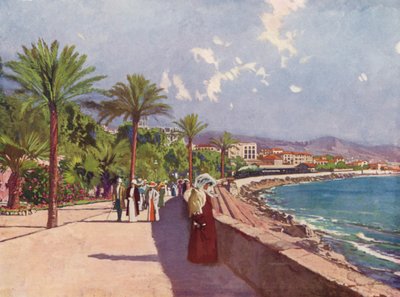 San-Remo, La Promenade（彩色印刷版） 作者 欧洲学校