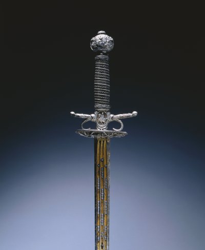 小剑，约1650-60年 作者 欧洲学校