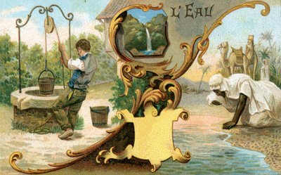 水，1899年 作者 欧洲学校