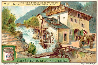 Watermill in the mountains of Upper Austria 作者 欧洲学校