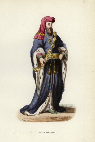 William Beauchamp（彩色雕刻） 作者 欧洲学校