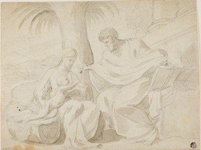 神圣家族 作者 Eustache Le Sueur